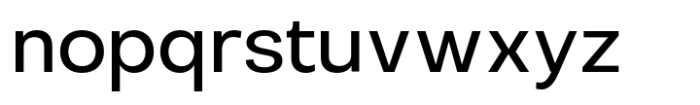 Migrosta JM Regular Font LOWERCASE