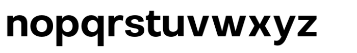 Migrosta JM Semi Bold Font LOWERCASE