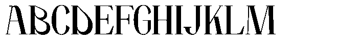Miguola Regular Font UPPERCASE
