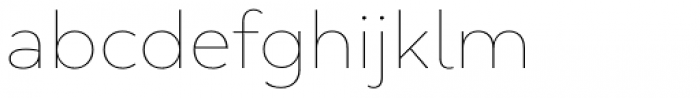 Mihaly Display Ultra Light Font LOWERCASE