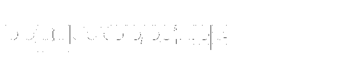 Mijon Inline Font LOWERCASE