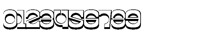 Mijon Shadow Font OTHER CHARS