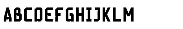 Mika Sans Bold Condensed Font UPPERCASE