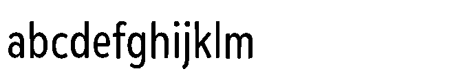 Mikado Condensed Regular FONT