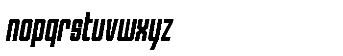 Mikah Display Regular Italic Font LOWERCASE