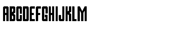 Mikah Display Regular Font UPPERCASE