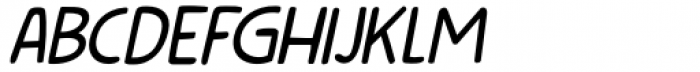 Mikan Light Italic Font UPPERCASE