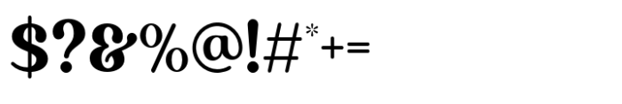 Mikaty Regular Font OTHER CHARS
