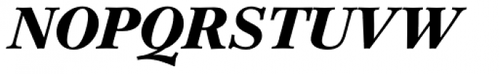 Mikaway BQ Bold Italic Font UPPERCASE