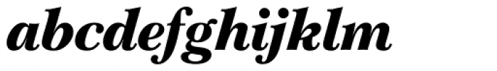 Mikaway BQ Bold Italic Font LOWERCASE