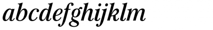 Mikaway BQ Cond Italic Font LOWERCASE