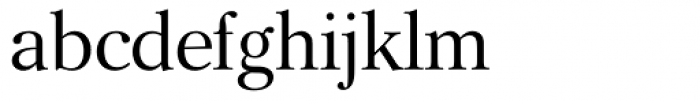 Mikaway BQ Light OsF Font LOWERCASE