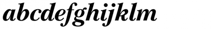 Mikaway BQ Medium Italic Font LOWERCASE