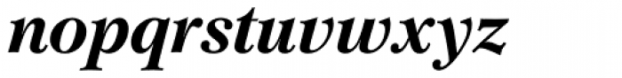 Mikaway BQ Medium Italic Font LOWERCASE