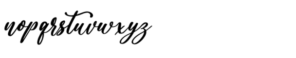 Mikayna Font LOWERCASE