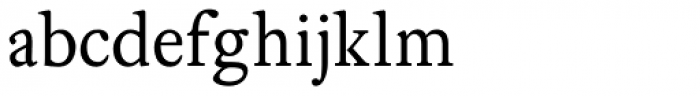 Miklos Regular Font LOWERCASE