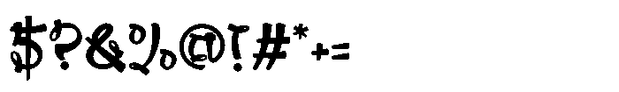 Miko Wave Font OTHER CHARS