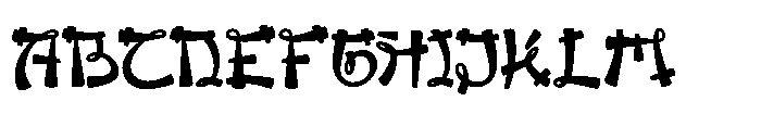 Miko Wave Font UPPERCASE