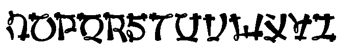 Miko Wave Font UPPERCASE