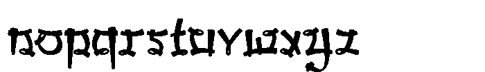 Miko Wave Font LOWERCASE