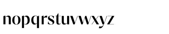 Milago Regular Font LOWERCASE