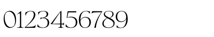 Milanesa Serif Light Font OTHER CHARS