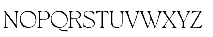 Milanesa Serif Light Font UPPERCASE
