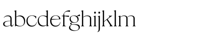Milanesa Serif Light FONT