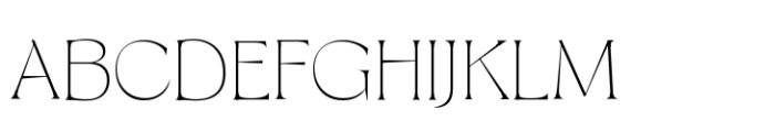 Milanesa Serif Variable Font UPPERCASE