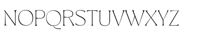 Milanesa Serif Variable Font UPPERCASE