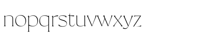 Milanesa Serif Variable Font LOWERCASE