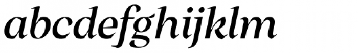 Milas Display Medium Italic Font LOWERCASE