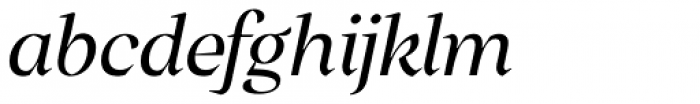 Milas Display Regular Italic Font LOWERCASE