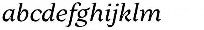 Milas Text Regular Italic Font LOWERCASE