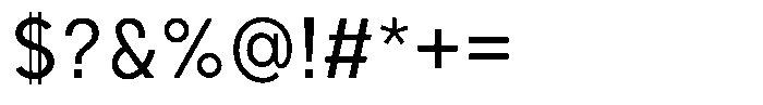 Mildang 500 ALT Font OTHER CHARS