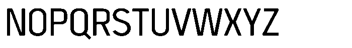 Mildang 500 ALT Font UPPERCASE