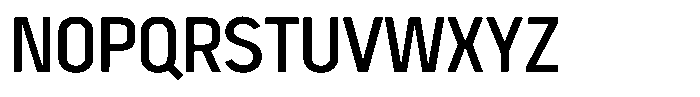 Mildang 600 Font UPPERCASE