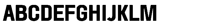 Mildang 800 Font UPPERCASE