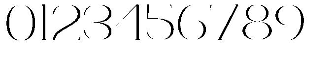 Mildertina Script & Serif Mildertina Expanded Serif Regular Font OTHER CHARS