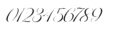 Mildertina Script & Serif Mildertina Italic Regular Font OTHER CHARS