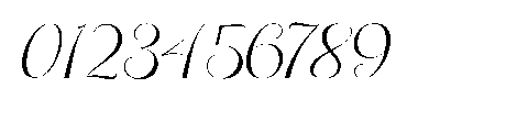 Mildertina Script & Serif Mildertina Regular Font OTHER CHARS