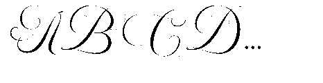Mildertina Script & Serif Mildertina Regular Font UPPERCASE