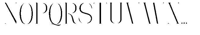 Mildertina Script & Serif Mildertina Serif Regular Font UPPERCASE