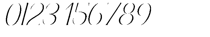 Mildertina Script & Serif Mildertina Slant Serif Regular Font OTHER CHARS