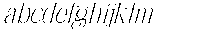 Mildertina Script & Serif Mildertina Slant Serif Regular FONT
