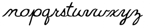 Mildred Fancy Font LOWERCASE