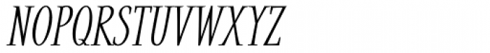 Mile High Bold Italic Font UPPERCASE