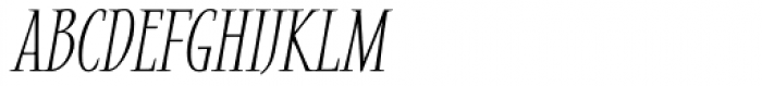 Mile High SemiBold Italic Font UPPERCASE