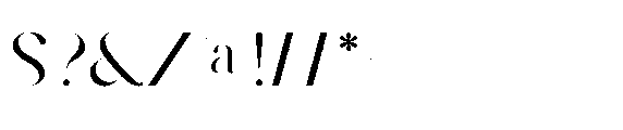 Milea Font OTHER CHARS