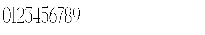 Milegance Regular Font OTHER CHARS